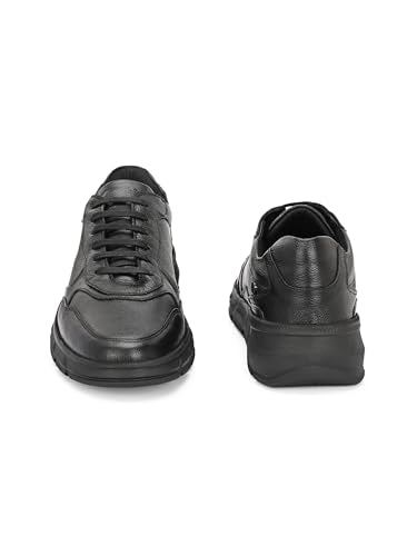 Delize Womens Black Derby Sneakers 90342-6