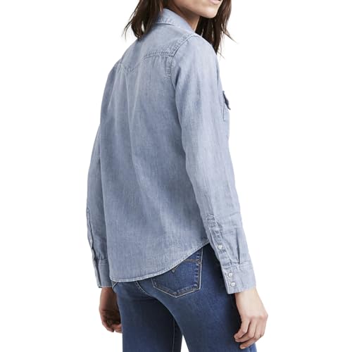 Levi's Women's The Ultimate Western Shirt, Small Talk, X-Small
