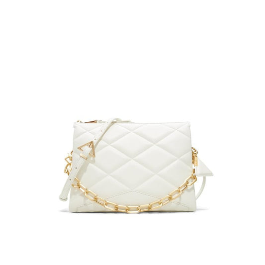Aldo SOFTQUILT White Womens Cross Body Bag