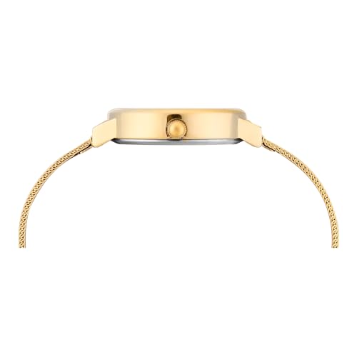 TIMEX Champagne Round Dial Analog Women's Watch - TWEL22401
