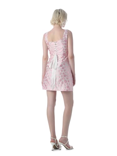 ONLY Women's Polyester Blend Mini A-Line Dress (9019111-Cloud Dancer_Cloud