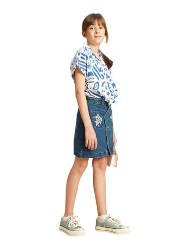 VERO MODA Girls Boxy White Shirt
