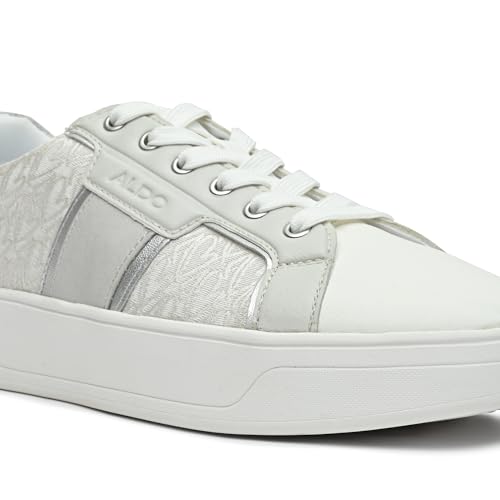 Aldo ONIRASEANA-IN121 Ladies White/Bone Flat Sneakers