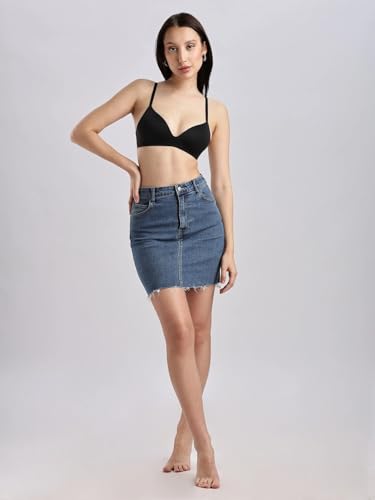 Calvin Klein underwear Half Coverage Lightly Padded Non-Wired Bra Black