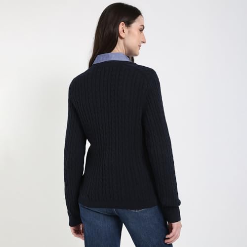 Tommy Hilfiger Womens Blue Color Sweater (M)