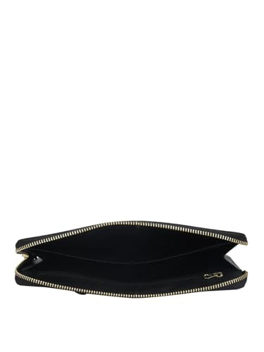 Da Milano Genuine Leather Black Multi Pouch (10017C)