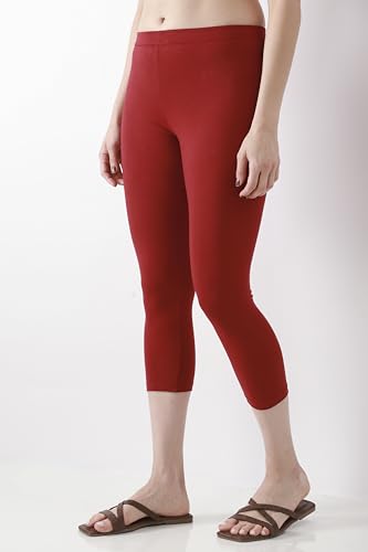 Biba Women Maroon Skinny Legging_XL
