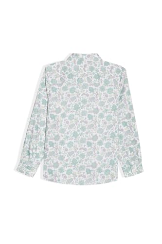 Allen Solly Boys White Print Casual Shirt