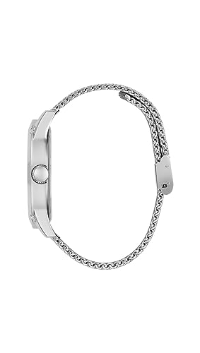 GUESS Stainless Steel Analog Black Dial Men's Watch-Gw0629G1