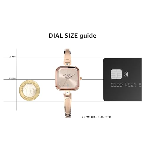 Titan Raga Viva Analog Rose Gold Dial Women's Watch NM2607WM01/NN2607WM01/NP2607WM01