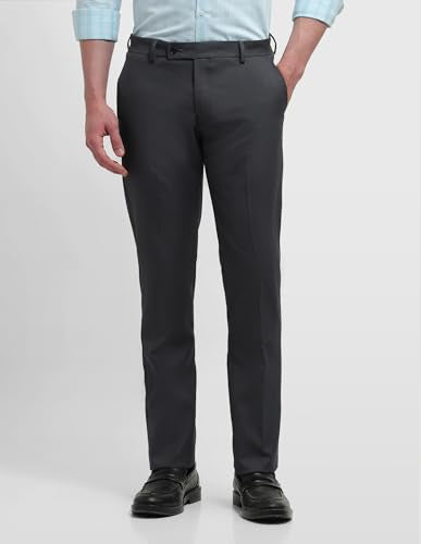Arrow Men's Dobby Hudson Tailored Fit Trousers