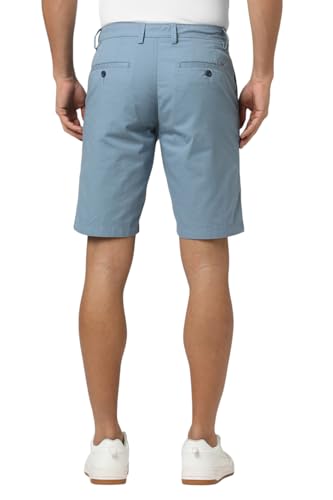 Van Heusen Men's Bermuda Shorts (VSSRURGFZ20759_Light Blue