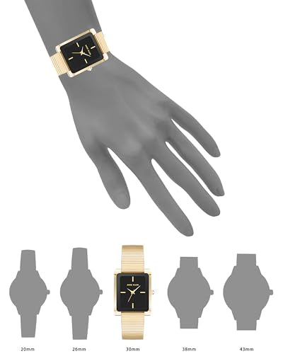 Anne Klein Women's Mesh Bracelet Watch