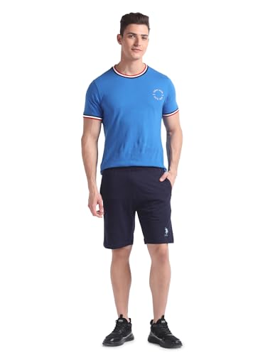 U.S. POLO ASSN. men's Hybrid Shorts (OES03-PL_Navy