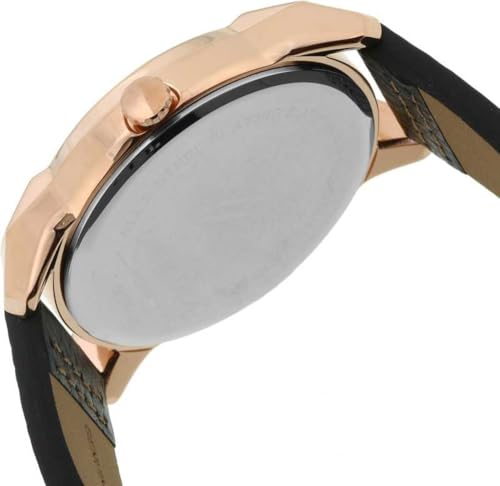 Daniel Klein Leather Analog Black Dial Men's Watch-Dk12155-2