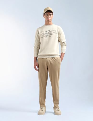 Typographic Printed Regular Fit Sweatshirt