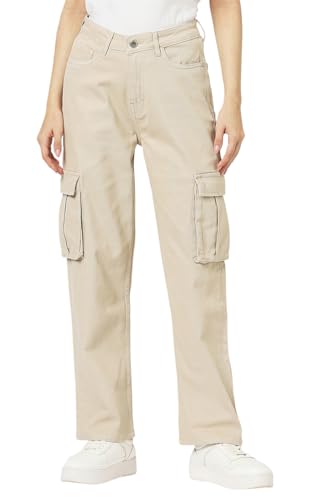Van Heusen Women Beige Dark Wash Regular Fit Jeans