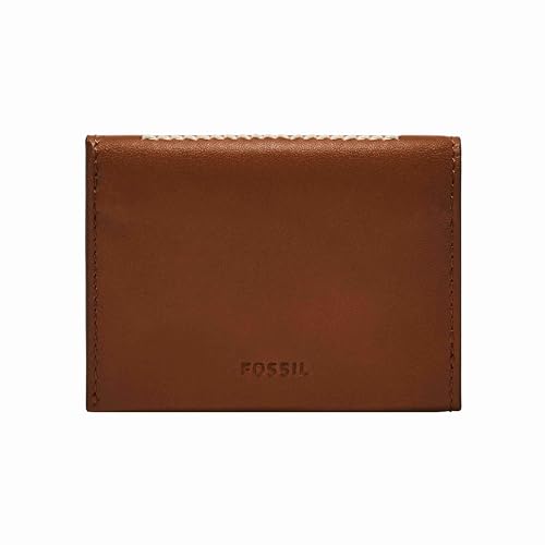 Fossil Mens Leather Westover Brown Wallet ML4642210