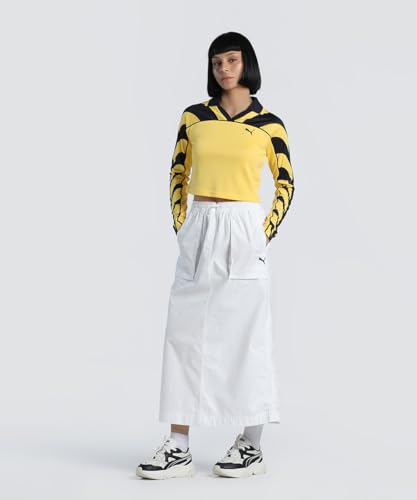 Puma Cotton Western Skirt White
