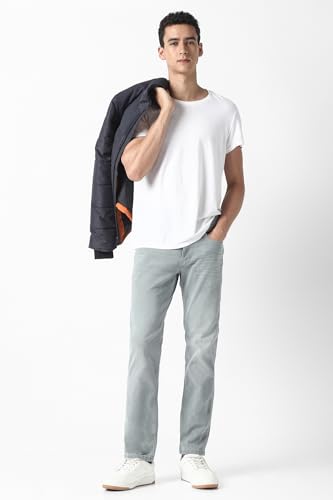 Van Heusen Men's Slim Jeans (VXDNCPOF916186_Grey