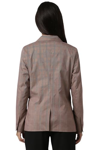 Van Heusen Women's Blazer (VWBZFRGP798299_Brown