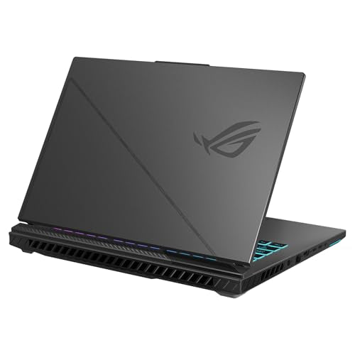 ASUS ROG Strix G16 Gaming Laptop, AMD Ryzen 9-9955HX, 64 GB DDR5 RAM, 4 TB PCIe SSD, 16" 2.5K (2560x1600) Display, Nvidia G-Force RTX 5070Ti, Backlit Chiclet Keyboard RGB, W11 Pro, Eclipse Gray