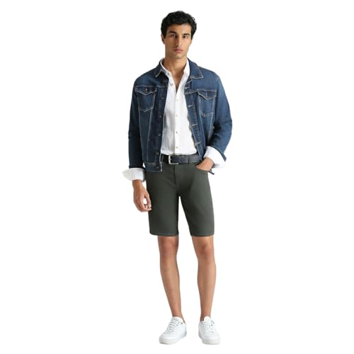 Pepe Jeans Men's Hybrid Shorts (PM801170S64_Olive