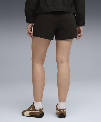 PUMA , Women, T7 Pintuck Shorts 4', Black, XL, (63213901)