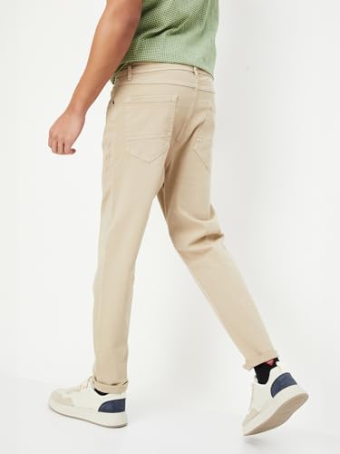 Max Men's Fitted Jeans (DMCCAS401CD_Beige