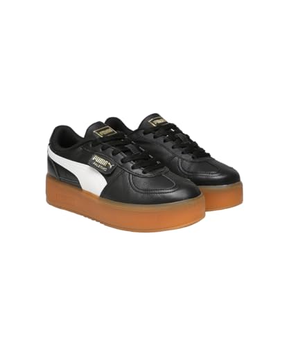 PUMA , Women, Palermo Elevata Lth Wns, Black-Gum, Sneaker, 3UK, (40046101)