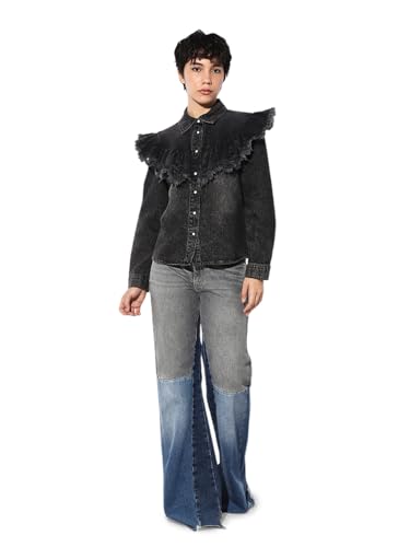 ONLY Women's Regular Fit Black Jacket