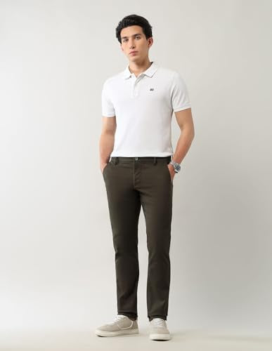 Arrow Sports Mens Olive Pants_ASAETRO2971_34