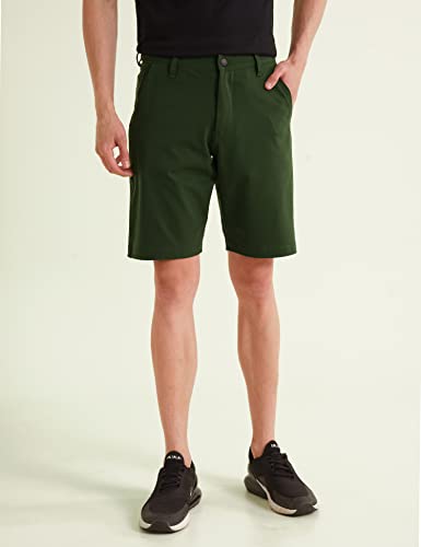 DAMENSCH Men's Regular Shorts (Dam-FSHT-RLN-XL_Green_XL)