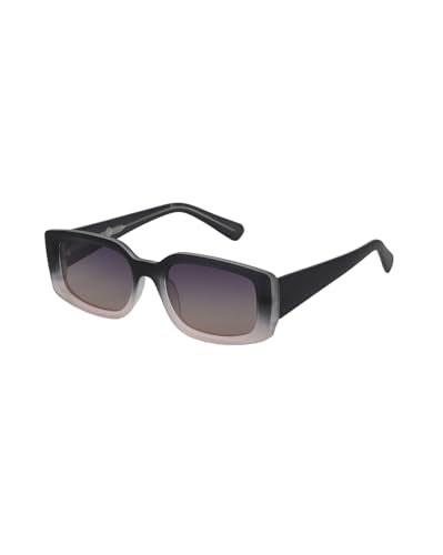 Carlton London Double Toned with Polarised Lens Rectangle Sunglass for women