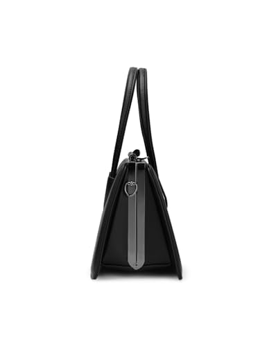 Lavie Luxe Women's Book Dual Handle Frame Satchel Handbag | Satchel Bag for Work | Ladies Purse | Stylish Shoulder Bag | Gift For Women