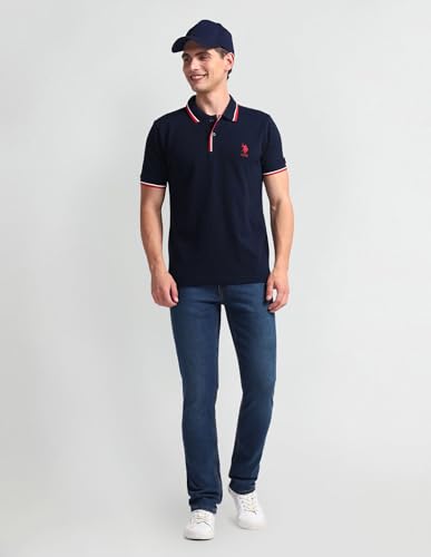 U.S. POLO ASSN. Men's Skinny Jeans (UDJENO1628_Blue