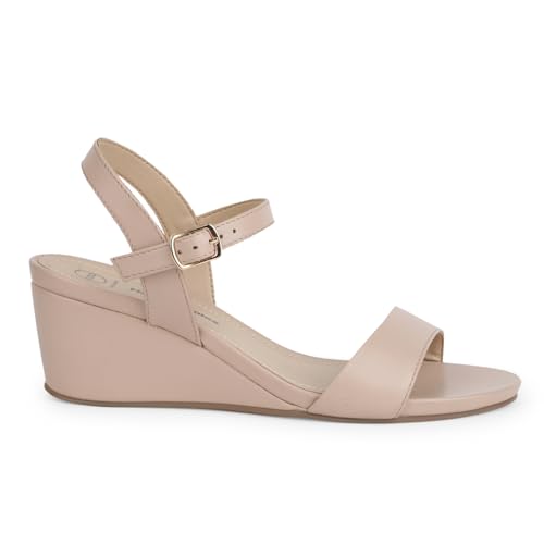 Hush Puppies Wedge Heel Sandals - Off White (5Uk)