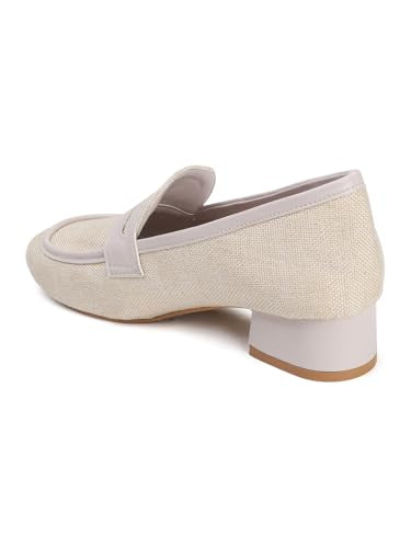ELLE Women Fashion Pump,Cream,UK-3