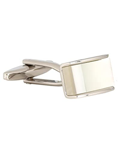 Peluche Natural Mother of Pearl Stone (Semi-precious) Cufflinks for Men