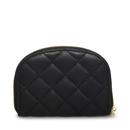 Steve Madden JADEZ Dome Zipper Pouch, Black