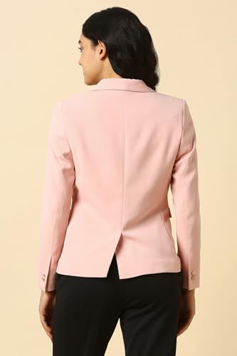 Allen Solly Women's Blazer (AHBZERGPV51299_Pink