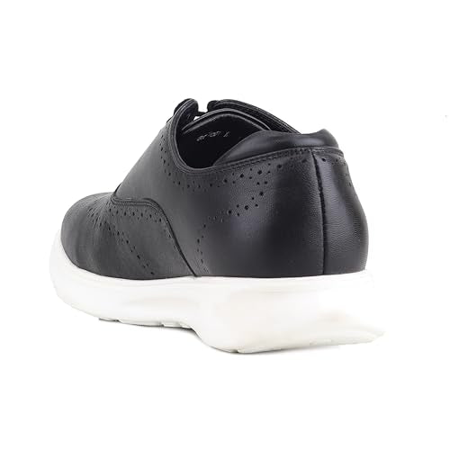 Red Chief Low Ankle Casual Brogue Shoes for Men | Black UK10