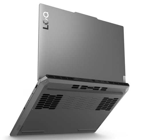 Lenovo Smartchoice LOQ, Intel Core i5-12450HX, 12th Gen, RTX 3050-6GB, 16GB RAM, 512GB SSD, FHD 144Hz 300Nits, 15.6"/39.6cm, Windows 11, MS Office 21, Grey, 2.4Kg, 83GS003UIN, Gaming Laptop