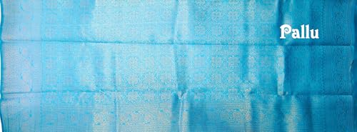 SREE KUMARAN Women's Kanchipuram Kubera Silk Pure Pattu Sarees – Royal Elephant Butta With Blouse