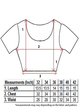 Vamas Women's Polyester Padded Self Design Sleeveless Readymade Saree Blouse (SP-01_Gold_40)