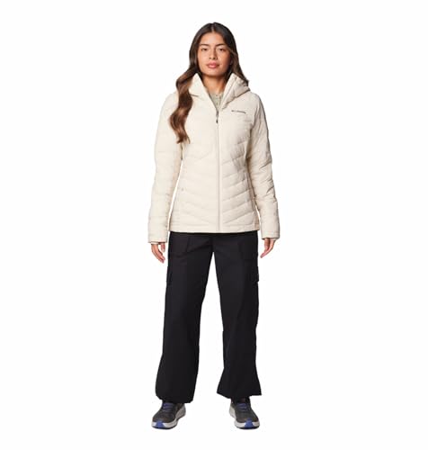 Columbia Women Beige OmniHeat Infinity Joy Peak II Down Jacket, XL