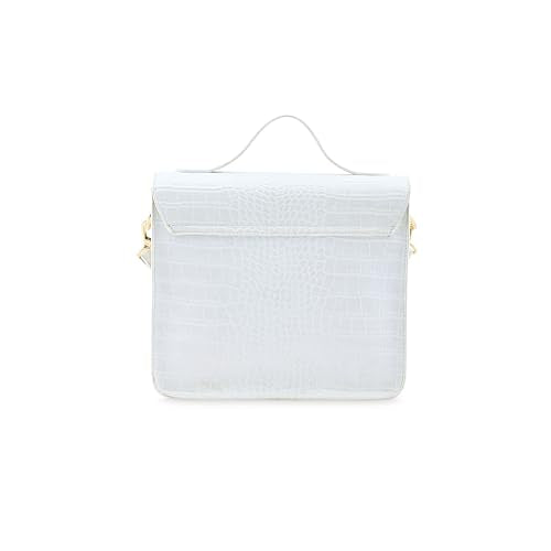 Fastrack Compact Satchel for Women | Faux-Leather Women's Handbags | Satchel for Casual Carry