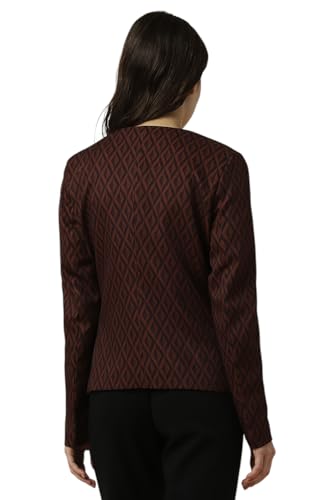 Allen Solly Women's Blazer (AHBZERGP501732_Maroon