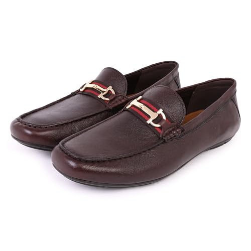 Aldo FANGIOA-IN201 Dark Brown Leather Moccasins