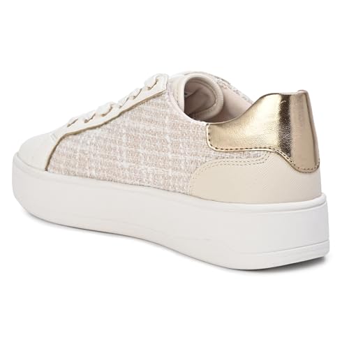 Aldo ONIRASEANA-IN112 Ladies White Overflow Flat Sneakers